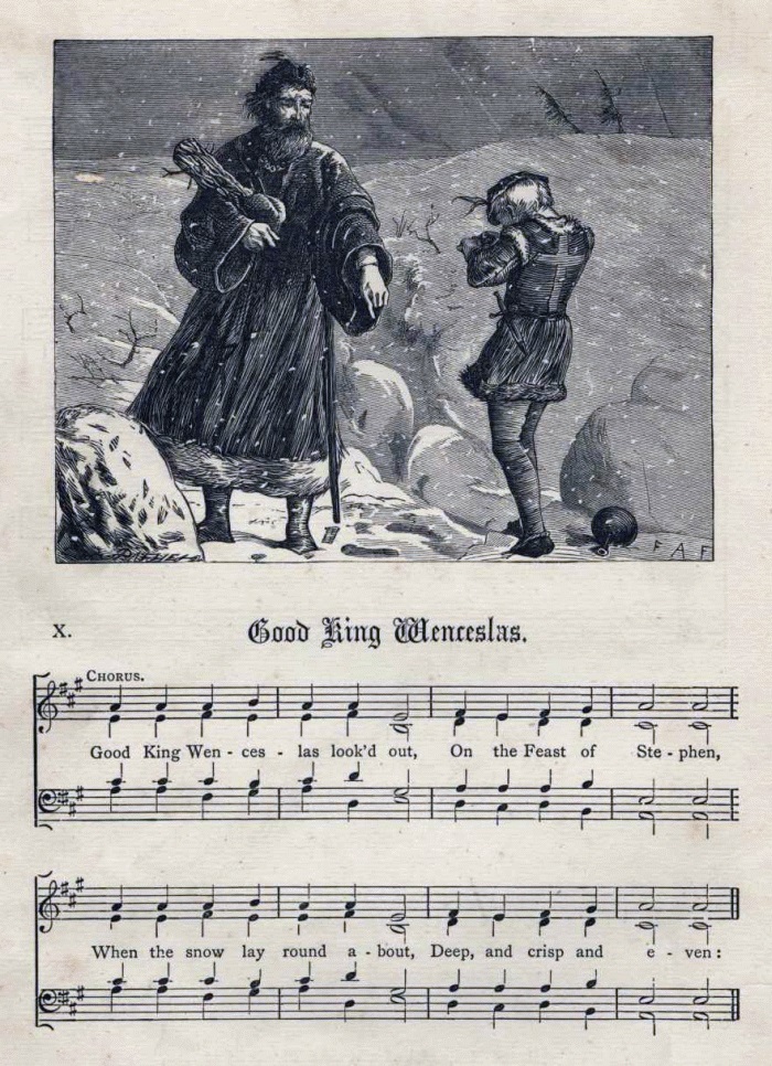 Píseň o dobrém králi Václavovi, zdroj: Wikipedia.org