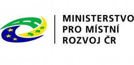Logo ministerstvo pro místní rozvoj.