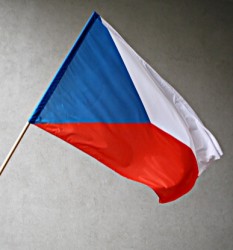 Tištěná vlajka České republiky