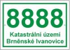 Ukázka barevného provedení čísla evidenčního