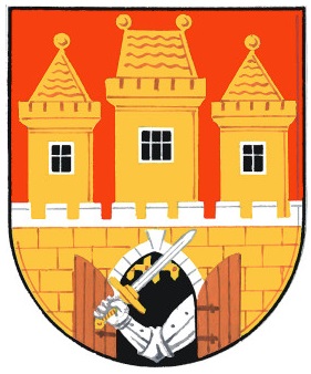 Heraldický znak města Prahy.