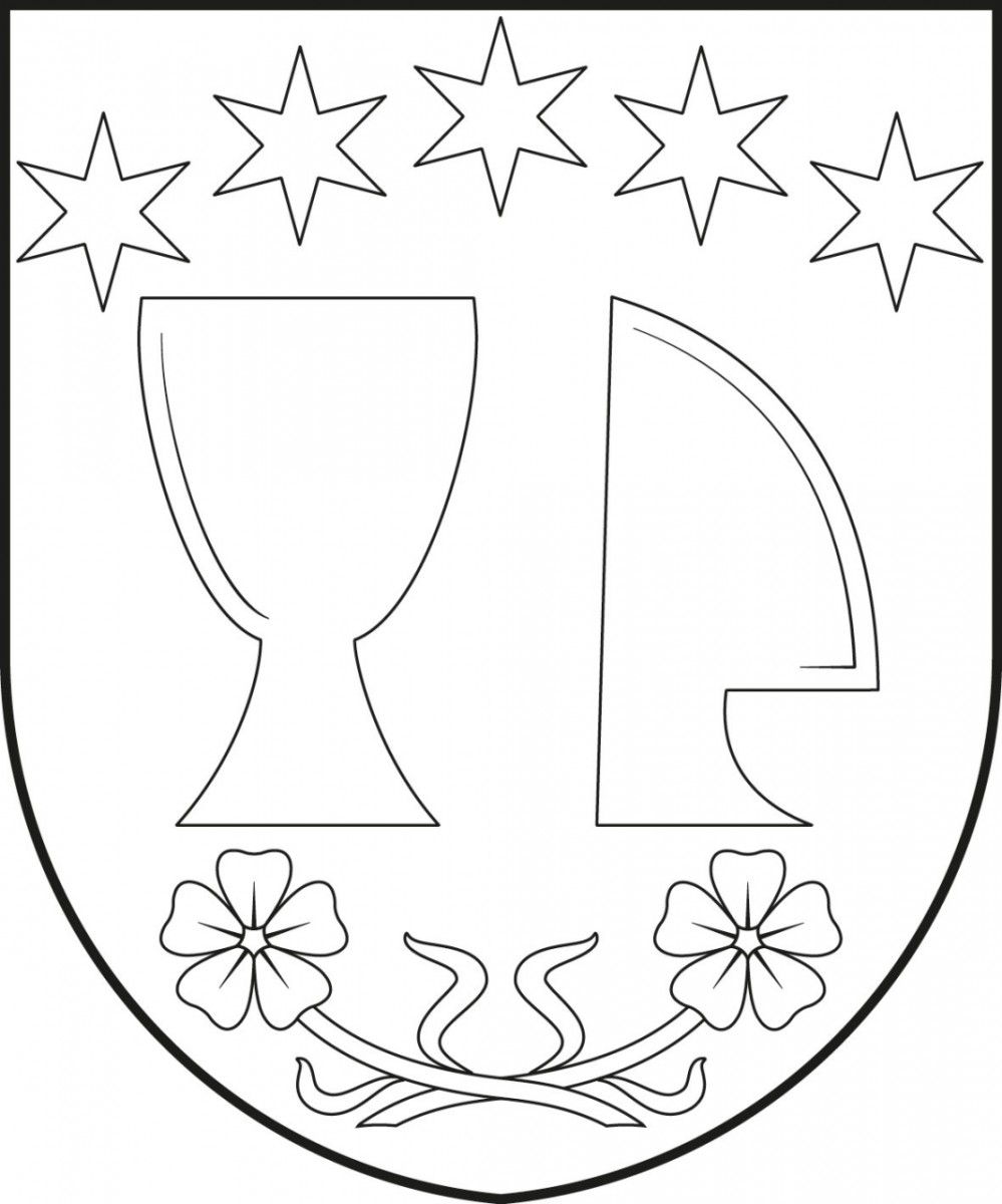 Návrh heraldického znaku pro obec Hodov.