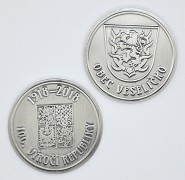 Zakázková výroba pamětních mincí.