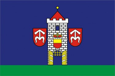 Návrh vlajky města Moravský Krumlov