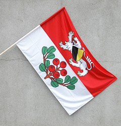 Venkovní vlajka obce Rynoltice
