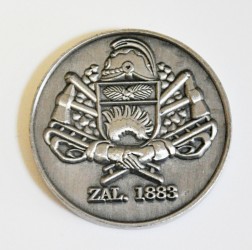 Hasičská pamětní mince.