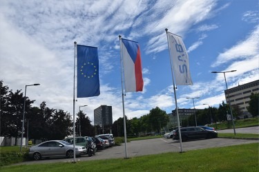 Vlajkové stožáry a vlajky Alerion
