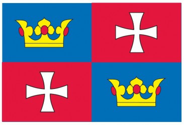 Návrh vlajky obce Chvalšiny