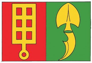 Návrh vlajky obce Horní Štěpánov (okr. Prostějov)