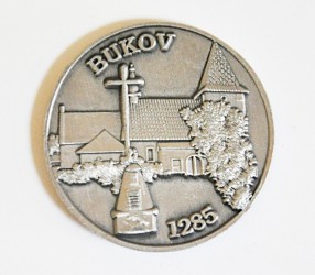 Pamětní mince vyhotovena pro SDH Bukov.