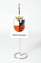 Tištěná stolní vlaječka městys Zlonice