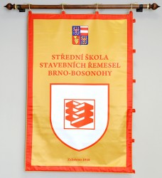 Tištěný znak, vlajka pro instituce a úřady