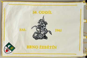 Spolkové vyšívané prapory