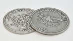 Zakázková výroba pamětních mincí s vlastním motivem.