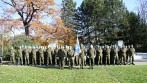 Předání slavnostního praporu rotě aktivních záloh Krajského vojenského velitelství Zlín