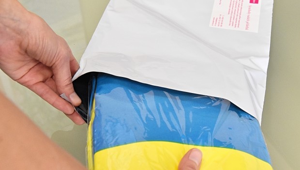 Vlajka Ukrajiny, výroba a prodej